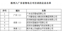 廣東新公示13家售電公司