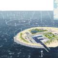 航空母艦駕到！北海風(fēng)電樞紐島全接觸