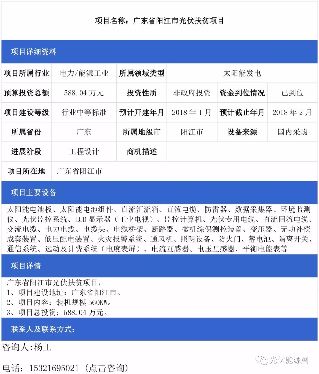 河南、廣東、安徽光伏電站項目