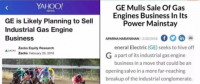 聚焦｜GE“可能計劃出售工業(yè)燃氣內燃機”的背后：工業(yè)大拿齊“瘦身”！