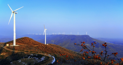 煙臺(tái)迎大風(fēng)天氣 風(fēng)電出力、發(fā)電量均創(chuàng)歷史新高