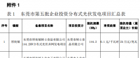 東莞第五、第六批分布式光伏發(fā)電項目匯總表
