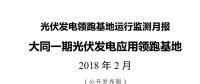 大同一期光伏發(fā)電領跑基地運行監(jiān)測月報發(fā)布 各大企業(yè)表現(xiàn)如何？
