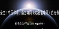 重磅全文！南方電網(wǎng)、中國(guó)移動(dòng)《5G智能電網(wǎng)》白皮書(shū)