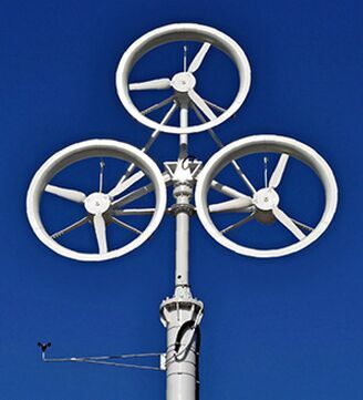 發(fā)電不用怕風(fēng)?。喝毡拘滦惋L(fēng)車體型小電量足