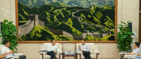 大唐集團(tuán)總經(jīng)理陳飛虎會(huì)見東方 電氣董事長鄒磊