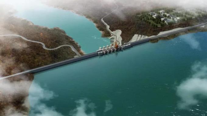中國企業(yè)在非洲承攬的最大水電工程項目  安哥拉卡古路.卡巴薩水電站 規(guī)劃裝機容量217.2萬千瓦，建成后將滿足安哥拉50%以上供電需求。