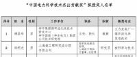 2018中國(guó)電力科學(xué)技術(shù)獎(jiǎng)135項(xiàng)、人物獎(jiǎng)110位擬授獎(jiǎng)公示（附全名單）