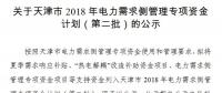 1917萬元！天津公示2018年電力需求側管理專項資金計劃（第二批）