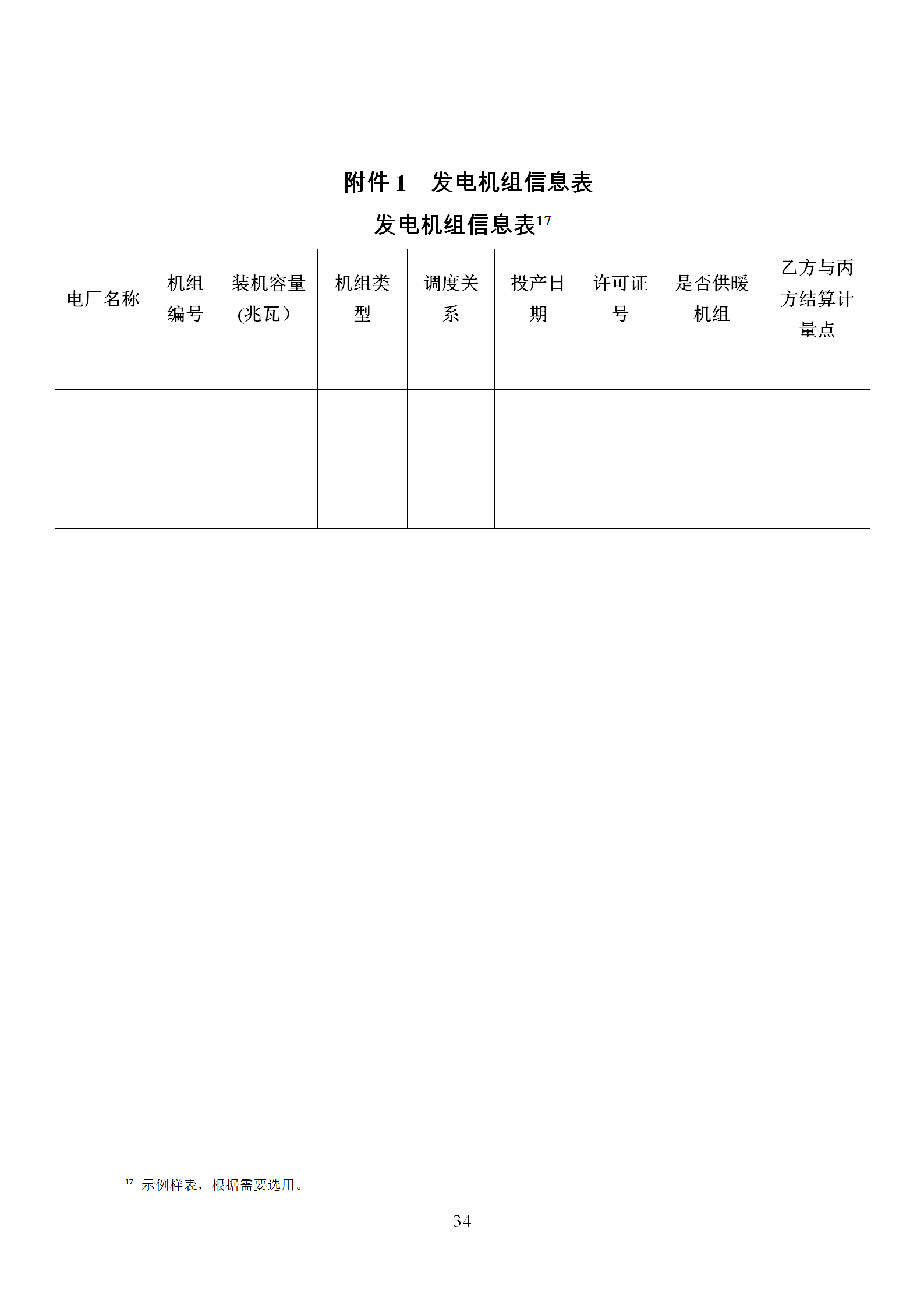 發(fā)改委推廣應用電力中長期交易合同示范文本（全文）